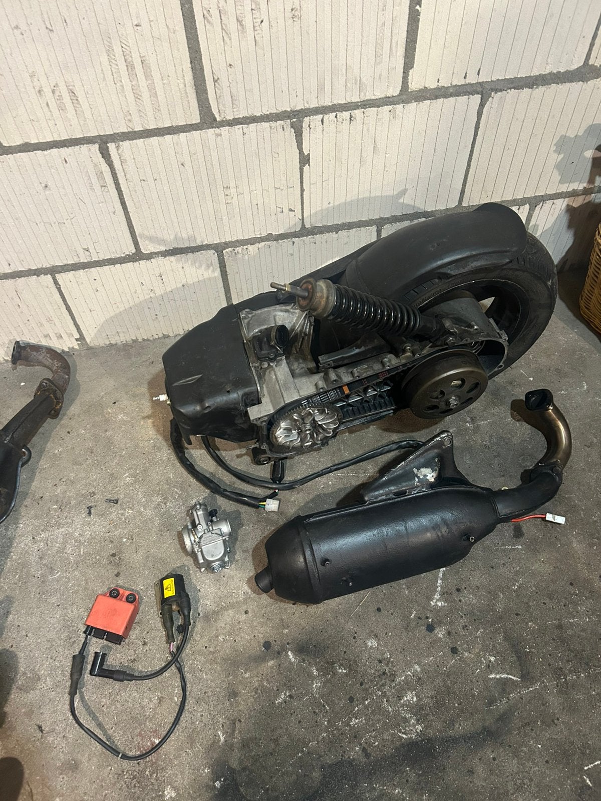 Piaggio SKR 172cc 2-takt – Plug & Play Stage 2 blok, Ophalen, Zo goed als nieuw, Blok, Piaggio