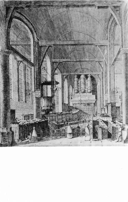 377-704-015 Oudewater NH Kerk, Verzenden, Voor 1920, Utrecht