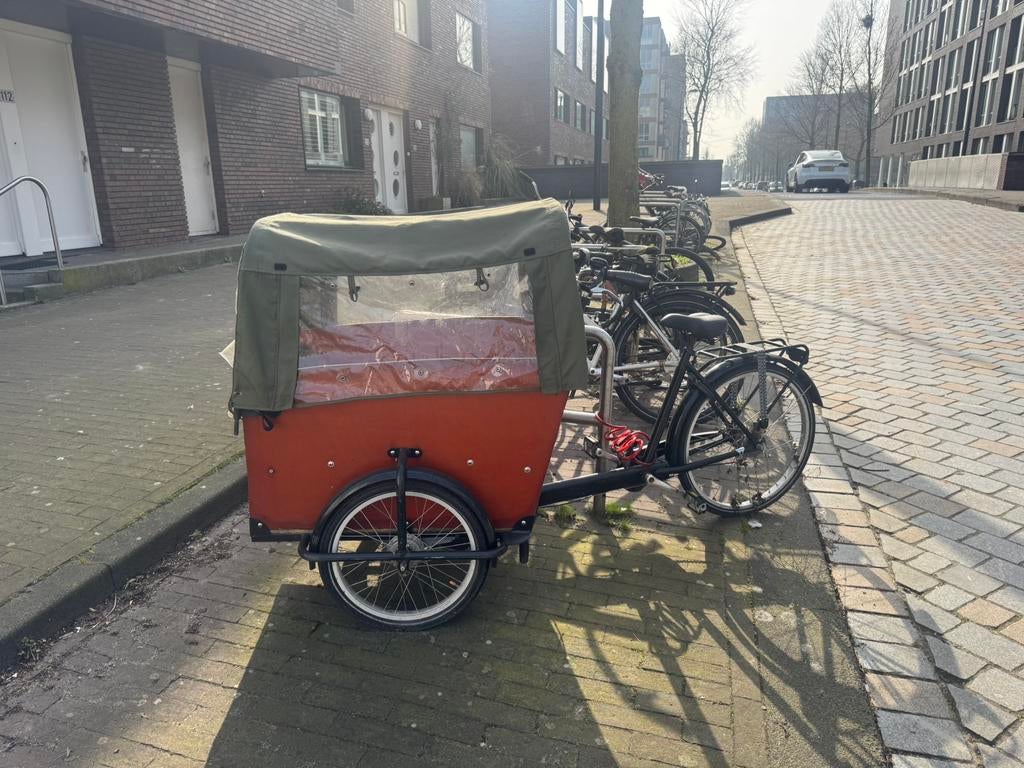 Bobboe Bakfiets – Goede staat - Niet elektrisch, Fietsen en Brommers, Fietsen | Bakfietsen, Ophalen of Verzenden, Zo goed als nieuw