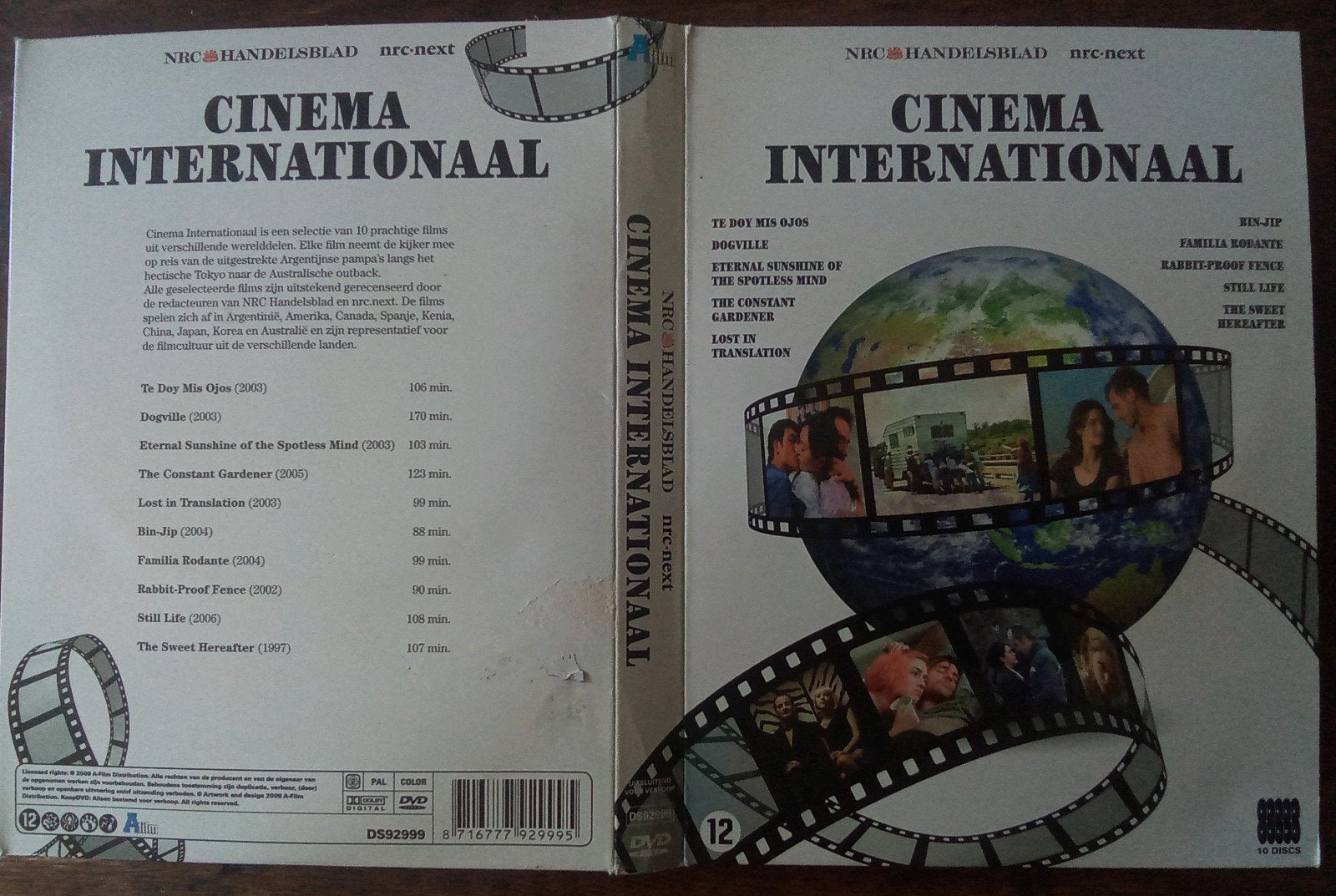 Cinema Internationaal 10 dvd Boxset - NRC Handelsblad, Gebruikt, Overige gebieden, Nederlands, Spaans