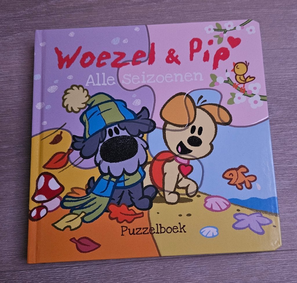 WOEZEL EN PIP PUZZELBOEK(EN)  te koop, Ophalen of Verzenden, 10 tot 50 stukjes, Nieuw, 2 tot 4 jaar