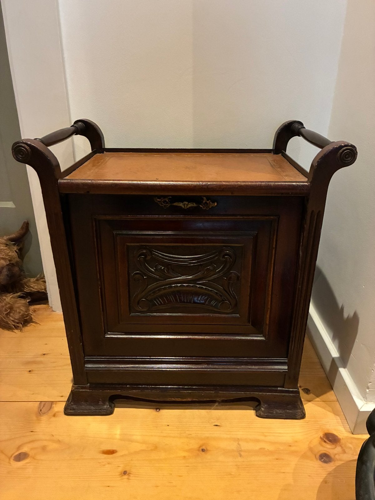 lectuur kastje en kolenbak, Huis en Inrichting, Kasten | Ladekasten, Zo goed als nieuw, 3 of 4 laden, Minder dan 100 cm, 25 tot 50 cm