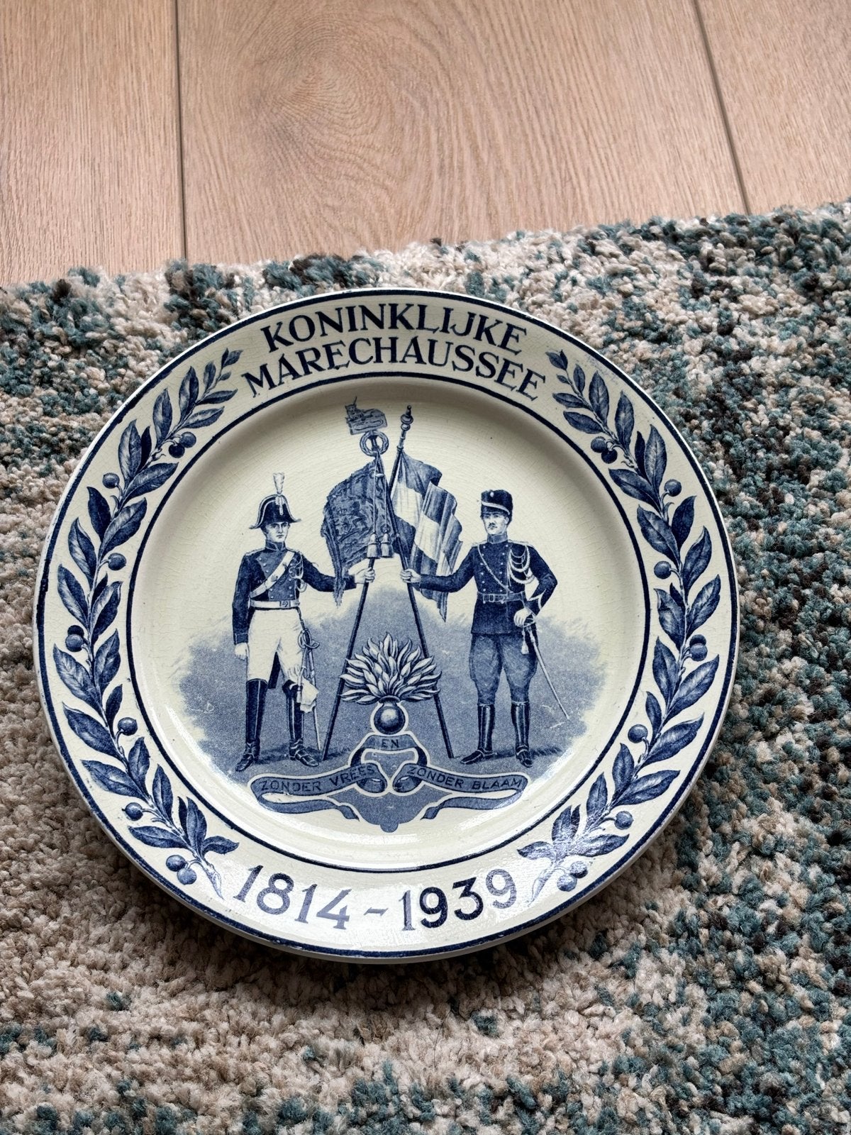 Koninklijke Marechaussee Herdenkingsbord 1814-1939, Ophalen of Verzenden