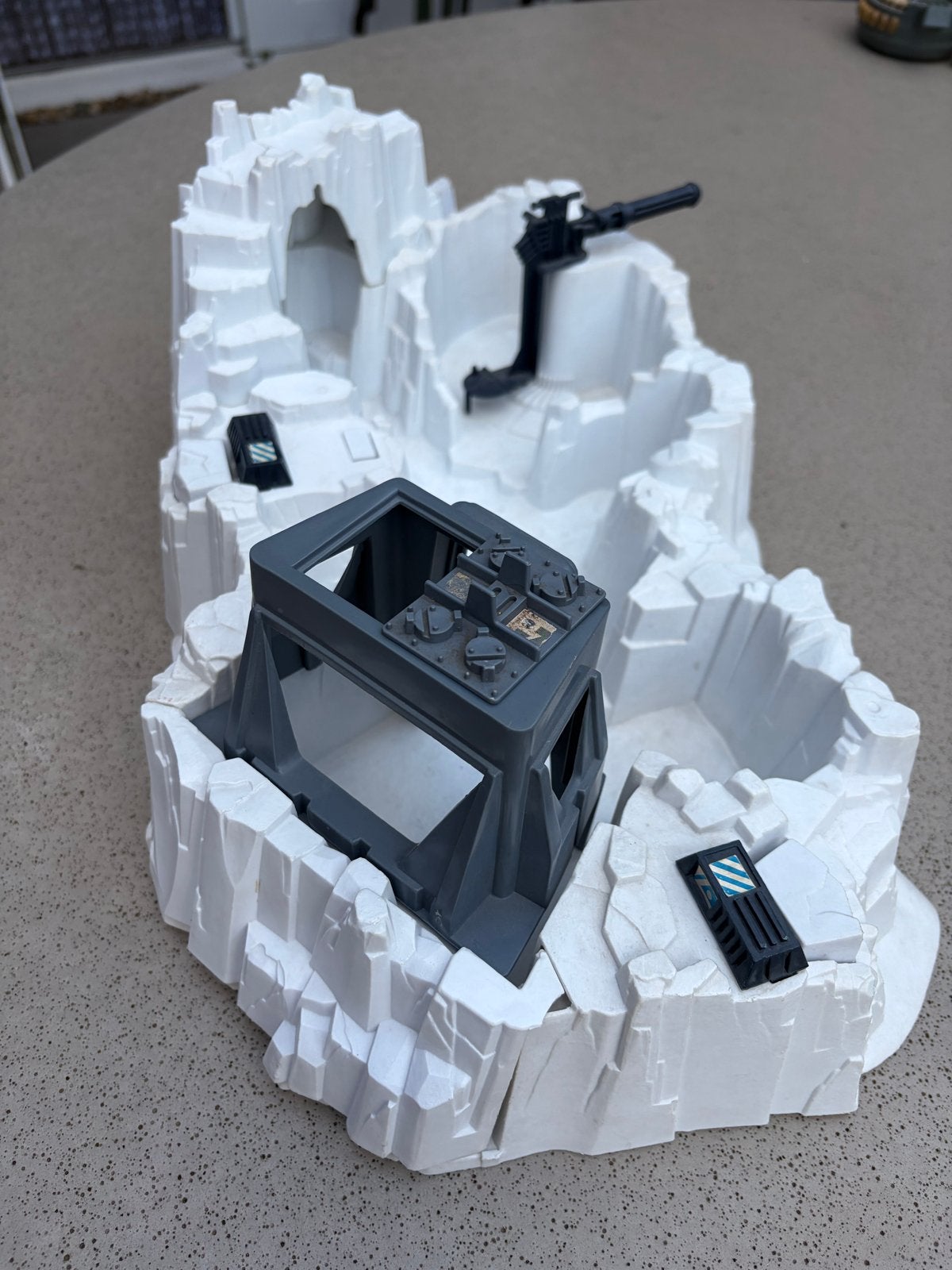 Vintage Star Wars Hoth Imperial Attack Base Speeder Bike, Ophalen of Verzenden, Gebruikt