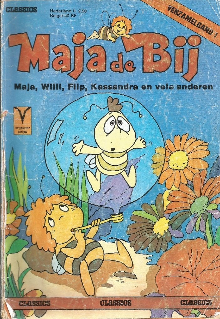 Maja de bij					verzamelband, slappe kaft, Eén stripboek, Ophalen of Verzenden, Gelezen
