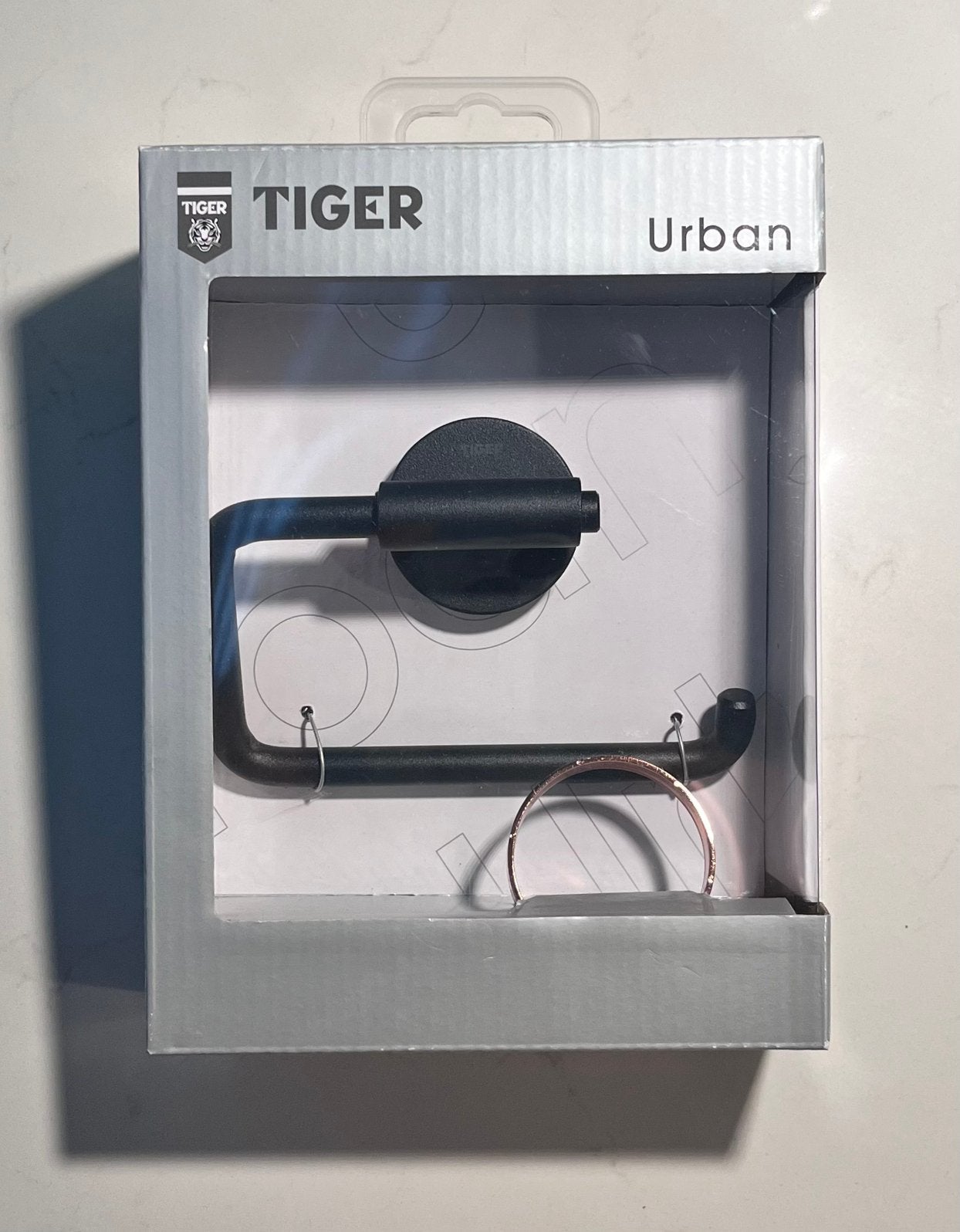 Nieuw in verp Tiger Urban toiletrolhouder zwart, Toilet-accessoire, Nieuw, Ophalen of Verzenden, Overige merken