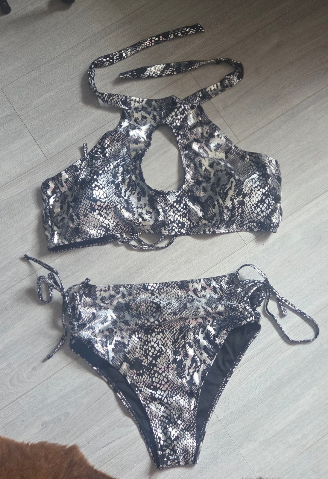 Mooie dames slangenprint bikini XXL - Nieuw, Ophalen of Verzenden, Nieuw, Meerkleurig, Bikini