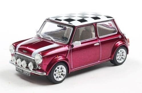 Mini Cooper Sport '97, paars - 1:43 - Solido, Solido, Solido, Rue de L' Ecusson 2, 56120 Josselin France, Nieuw