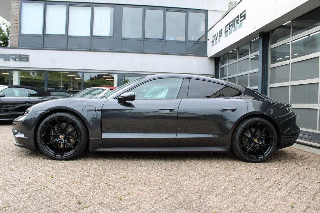 Porsche Taycan 105 KWH/Facelift, Auto's, Gebruikt, Zwart, Leder, Sedan