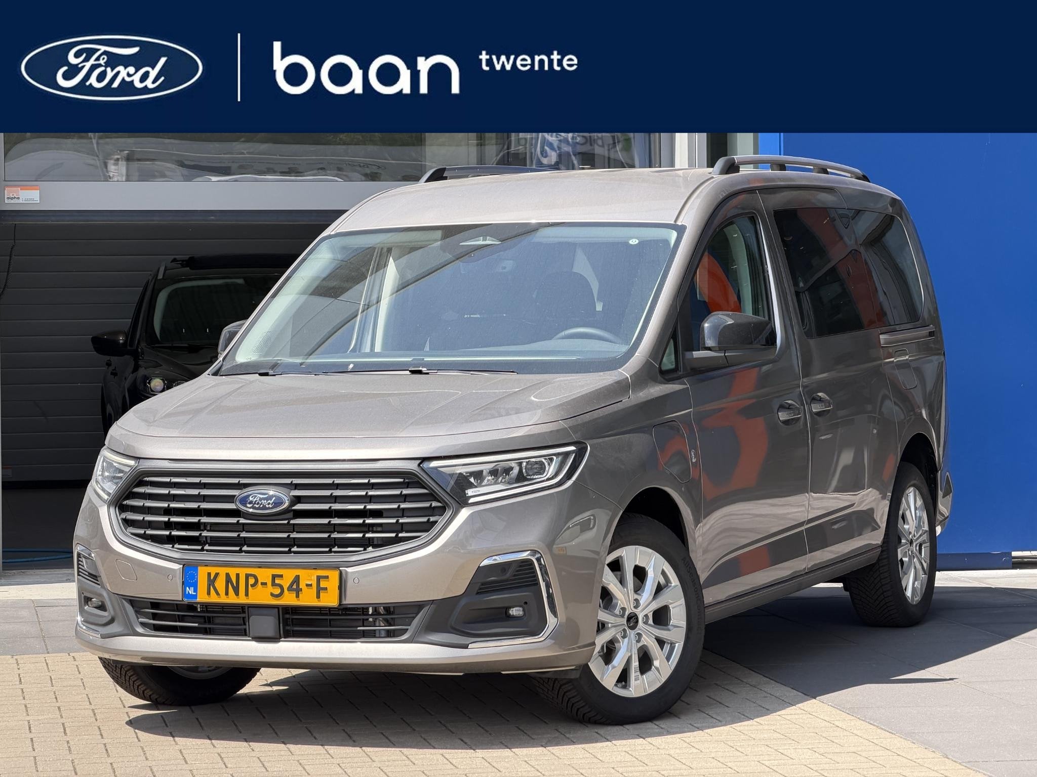 Ford Tourneo Connect 1.5 PHEV L2 Titanium | Trekhaak | 7 zit, Auto's, Ford, Bedrijf, Te koop, Tourneo Connect, ABS, Achteruitrijcamera