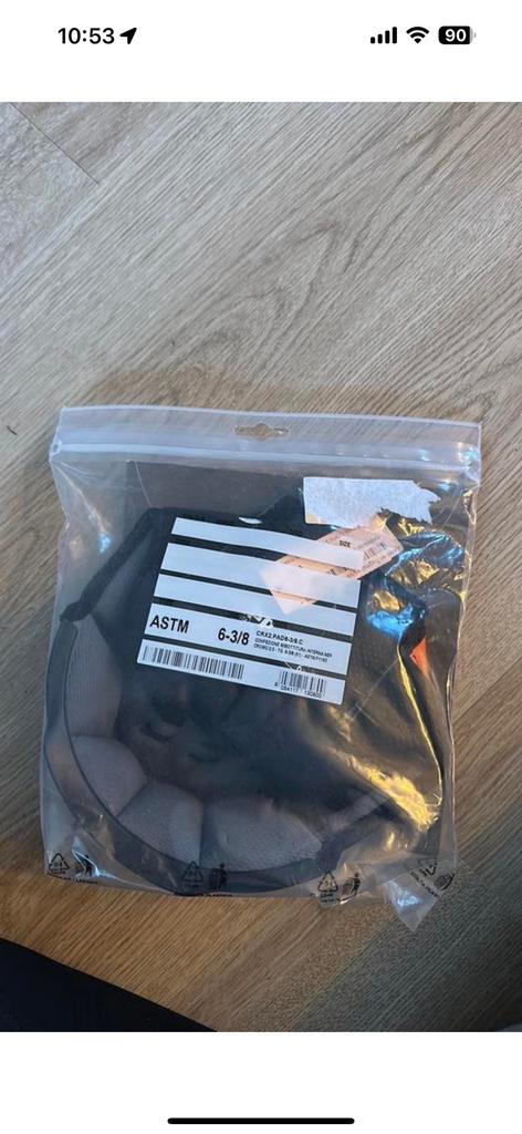 Kep italia liner maat 51 cromo 2.0 nieuw, Dieren en Toebehoren, Ophalen, Zo goed als nieuw, Dressuur
