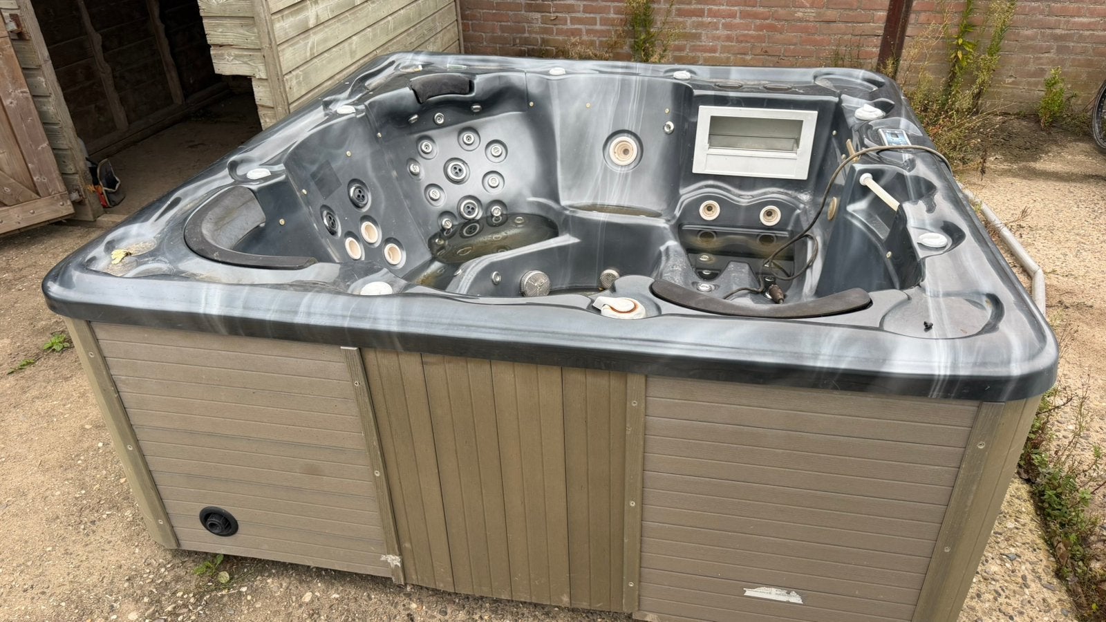 Luxe Balboa Jacuzzi Project – incl.Warmtepomp & nieuwe cover, Ophalen, Gebruikt, Vast