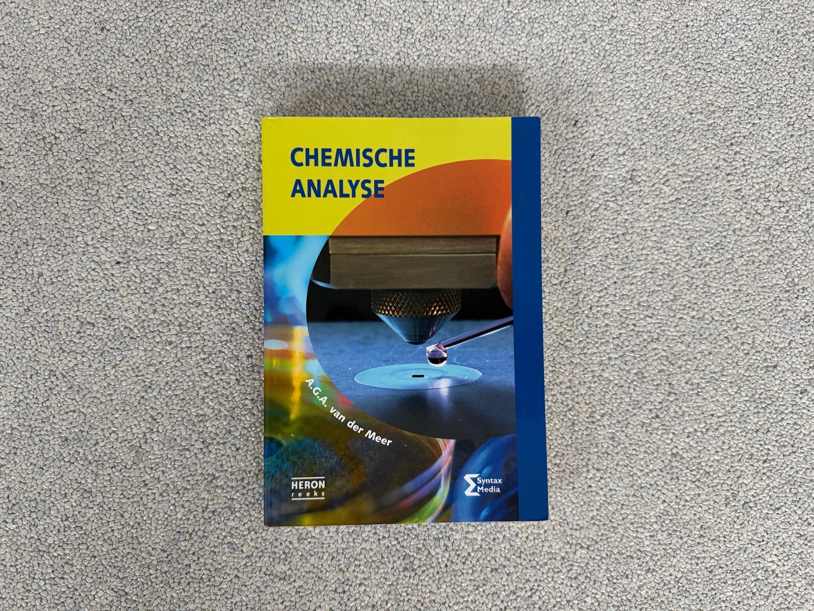 Chemische Analyse - A.G.A. van der Meer, Boeken, Studieboeken en Cursussen, Ophalen of Verzenden, Beta, Gelezen, MBO