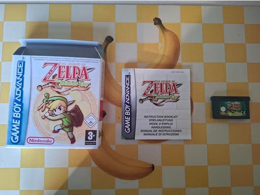 Zelda: The Minish Cap (Gameboy), Spelcomputers en Games, Avontuur en Actie, 1 speler, Ophalen of Verzenden, Zo goed als nieuw