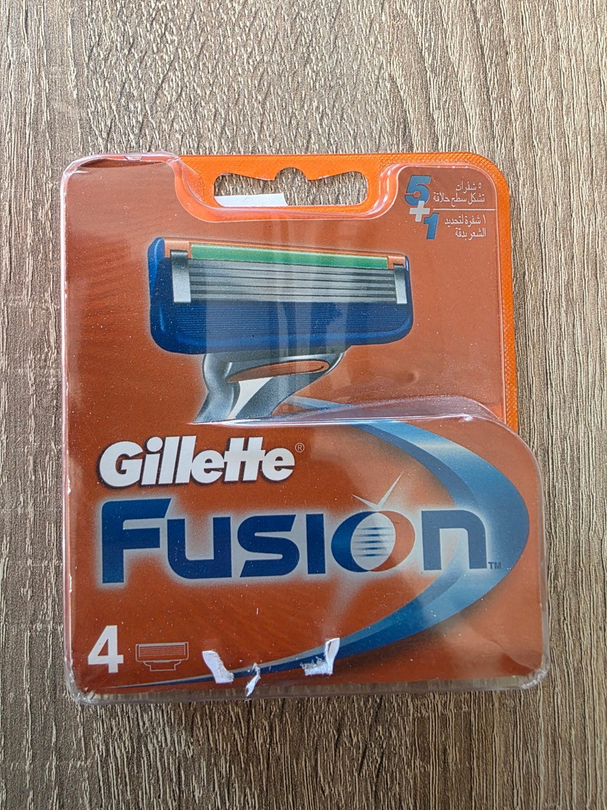 Gillette Fusion Scheermesjes - 4 stuks, Ophalen of Verzenden, Nieuw, Overige typen