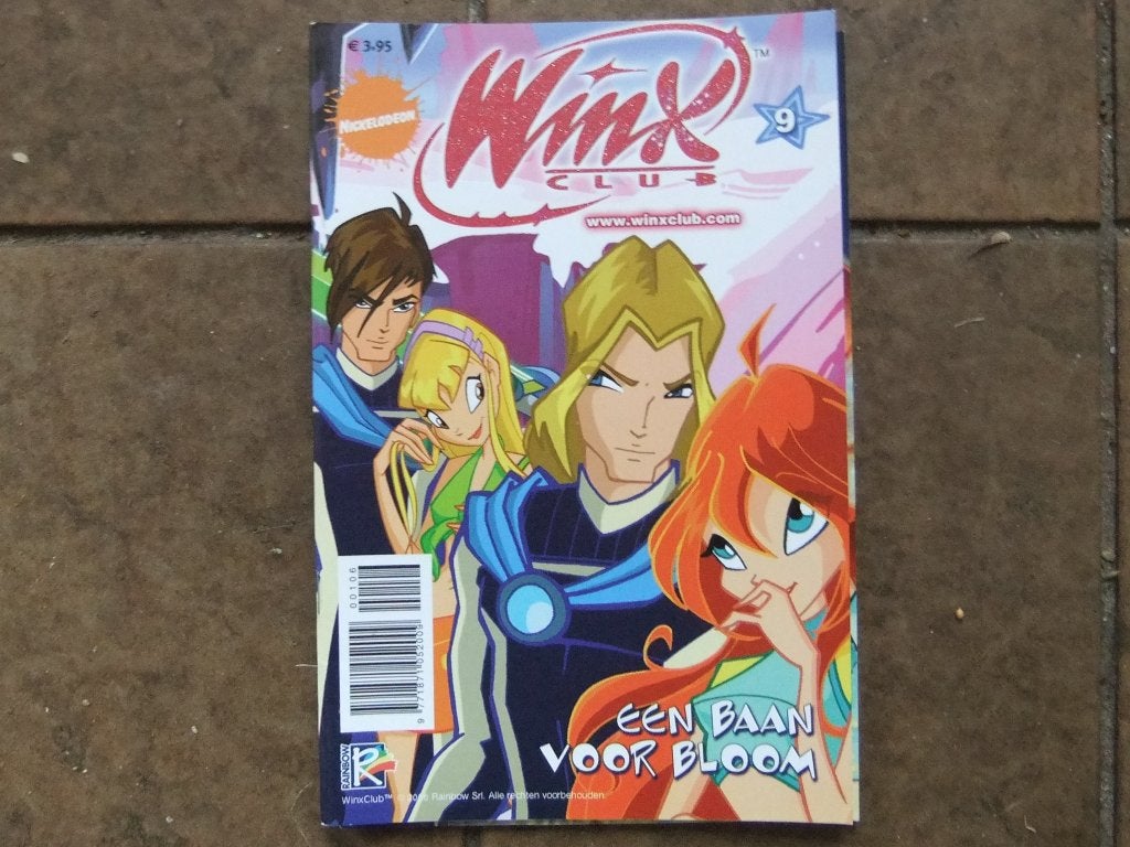 winx club magazine nr  9, Boeken, Eén stripboek, Verzenden, Gelezen