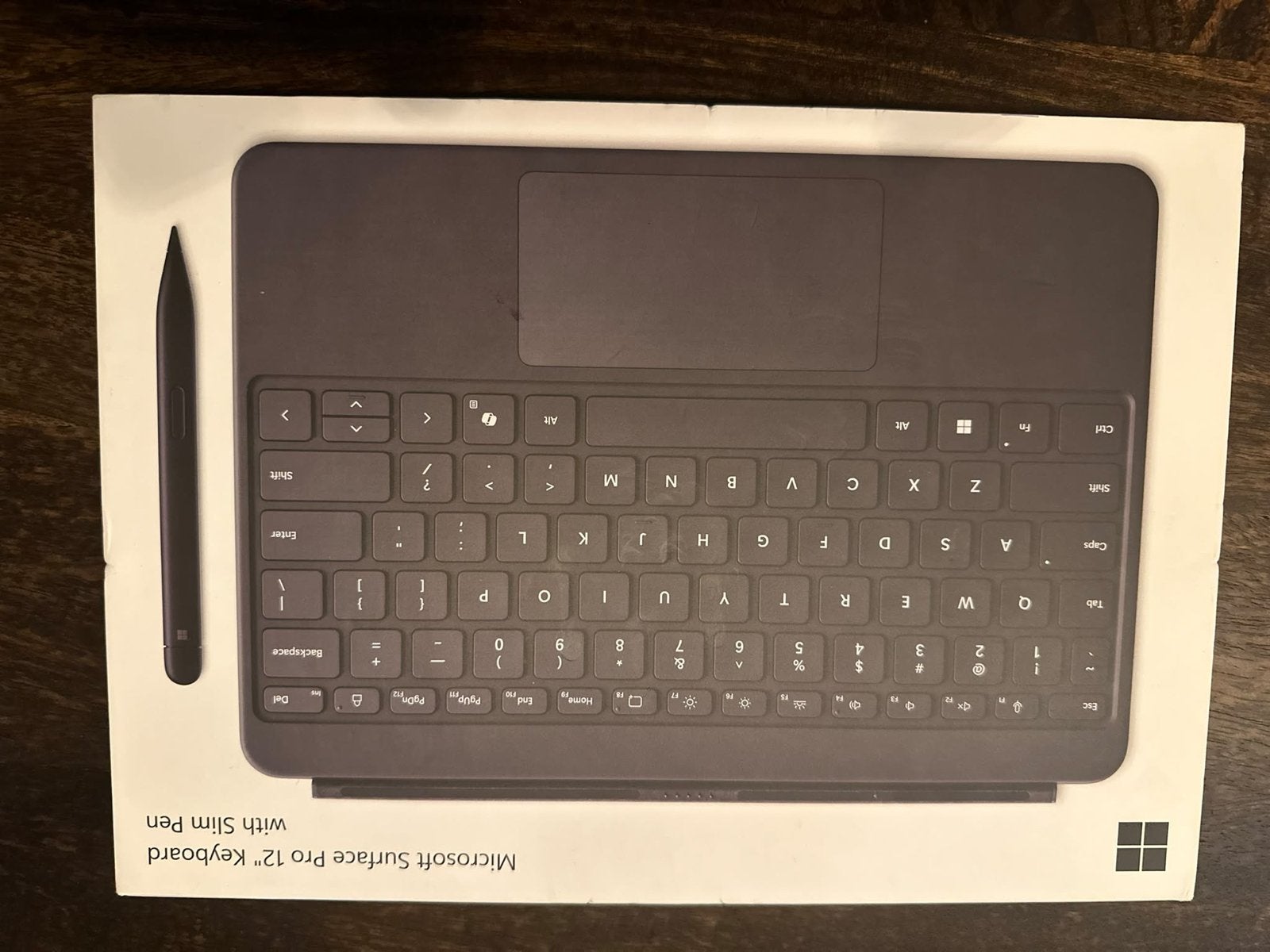 Microsoft Surface Pro 12 inch toetsenbord met Slim Pen, Nieuw, Ophalen of Verzenden, Draadloos, Qwerty