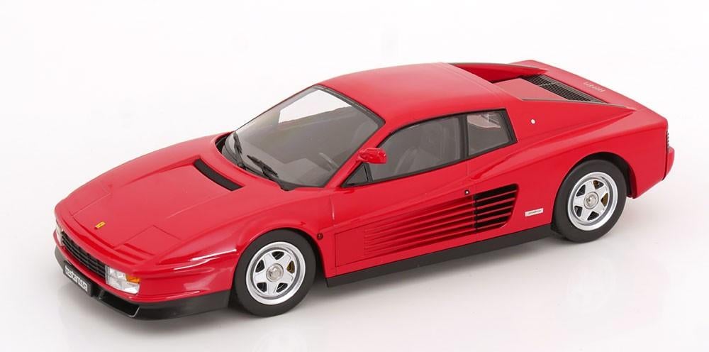 Ferrari Testarossa "Monospecchio" 1984 Rood 1-18 KK-Scale (M, Hobby en Vrije tijd, Modelauto's | 1:18, Overige merken, Tschuiten@hotmail.com