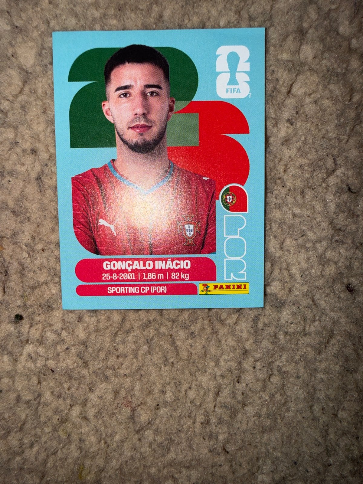 Panini FIFA 2023 Gonçalo Inácio Sporting CP (POR) kaart, Verzamelen, Sportartikelen en Voetbal, Ophalen of Verzenden, Zo goed als nieuw