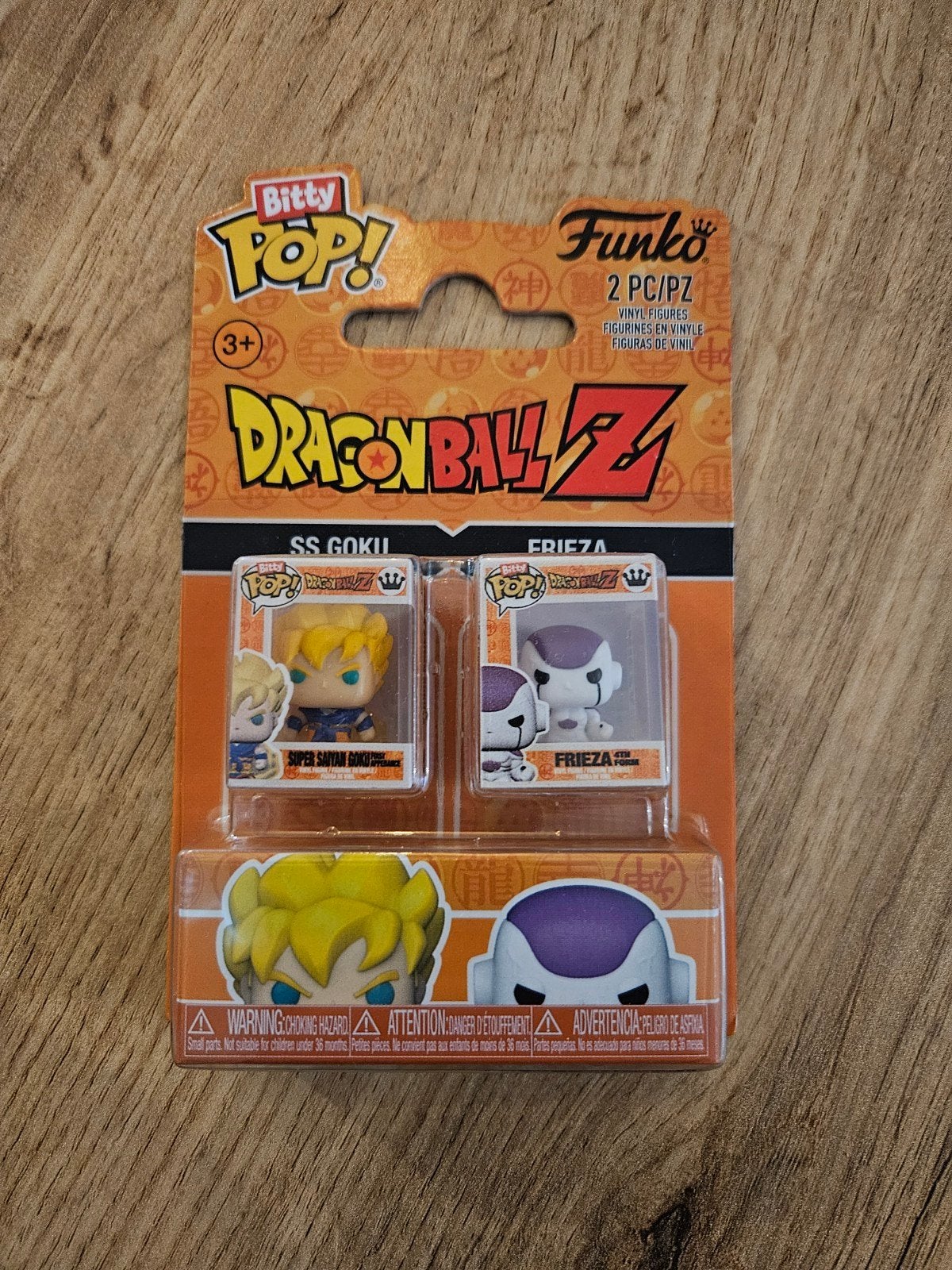 Funko pop bitty dragonball Z goku en frieza, Ophalen, Nieuw