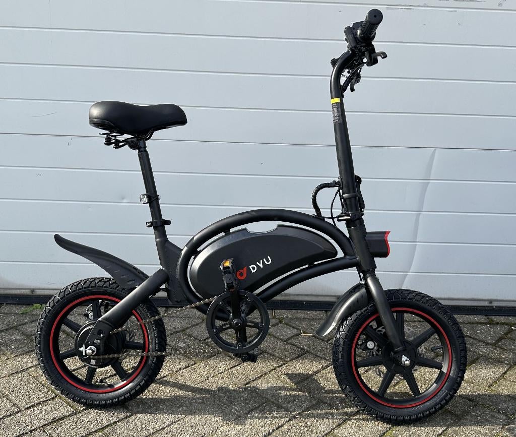 DYU D3F 14 inch elektrische vouwfiets – 250w – 25km per uur, Ophalen of Verzenden, Nieuw, Overige typen