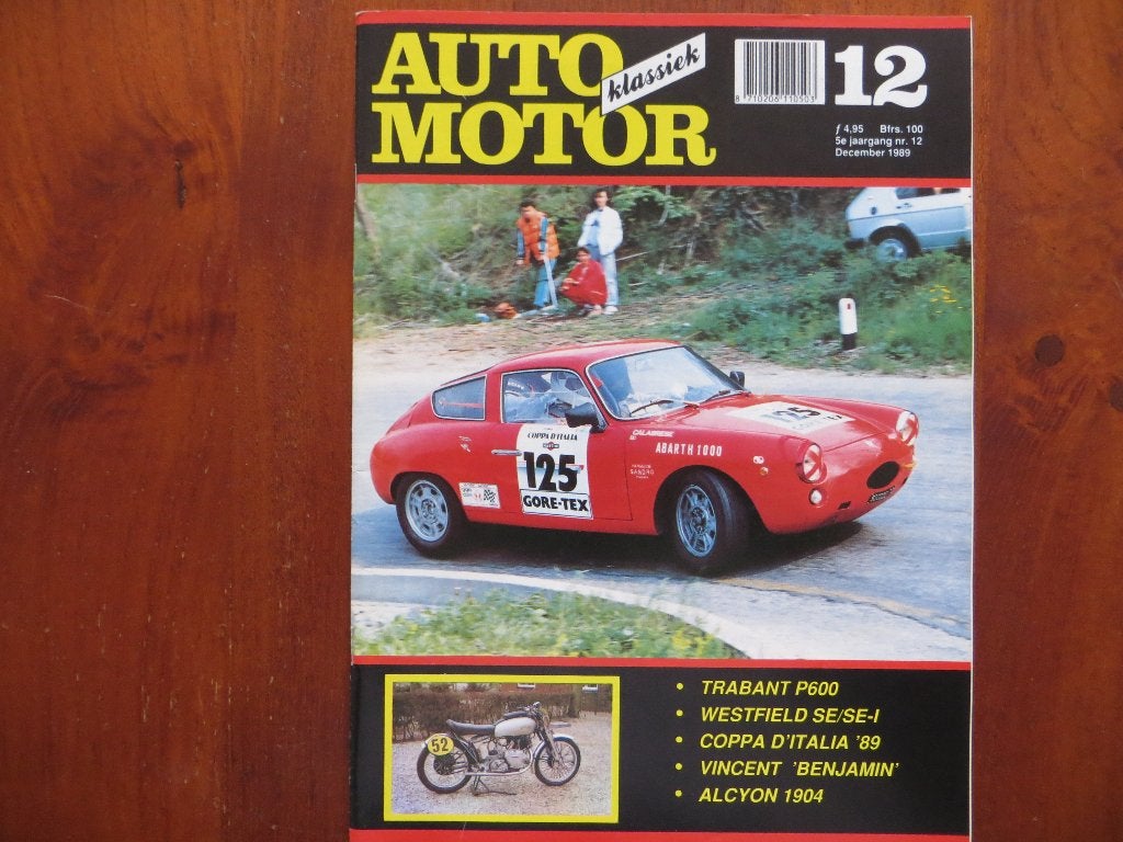 Auto Motor Klassiek 12 1989 Trabant P600, Westfield SE /SE-1, Ophalen of Verzenden, Nieuw, Overige merken