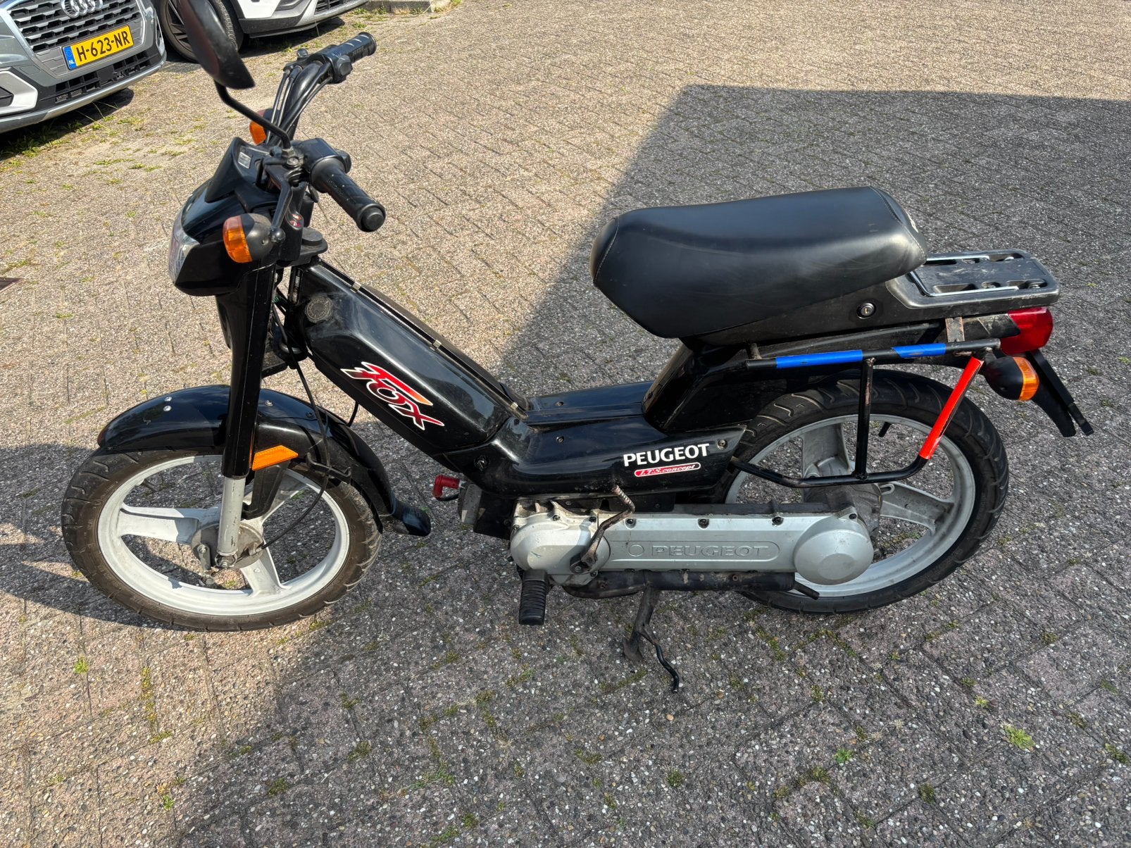Mooie peugeot bromfiets geel kenteken!, Ophalen, Gebruikt, Maximaal 45 km/u, 0 versnellingen