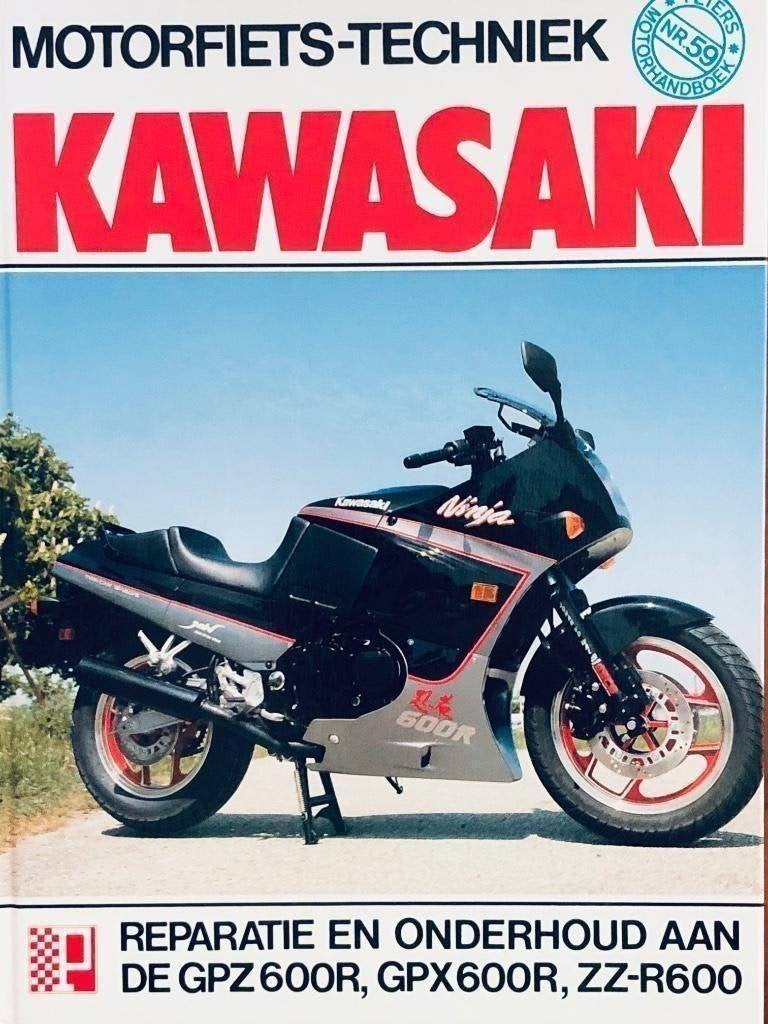 werkplaatshandboek KAWASAKI ZX600 1984-1991 ** NIEUW & NL **, Motoren, Ophalen of Verzenden, Kawasaki