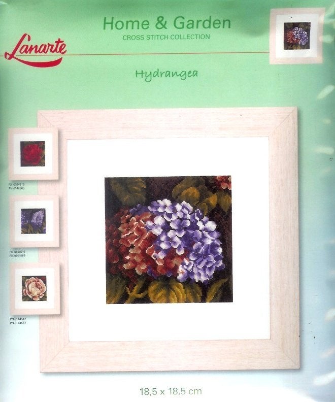 Cado aanbieding lanarte 4 borduurpakketjes, SERIE BLOEMEN, Ophalen of Verzenden, Nieuw, Handborduren, Borduurpakket