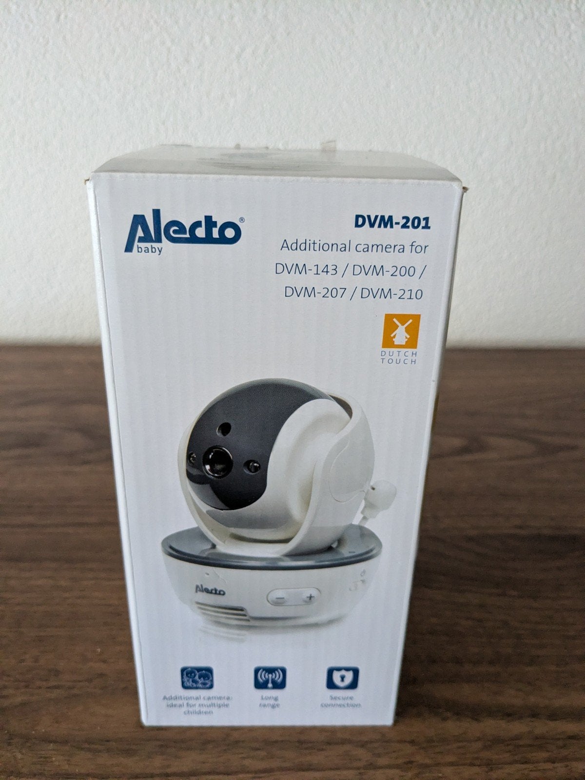 Alecto Baby DVM-201 Extra Camera voor Babyfoon, Kinderen en Baby's, Babyfoons, Ophalen of Verzenden, Nieuw, 250 meter of meer