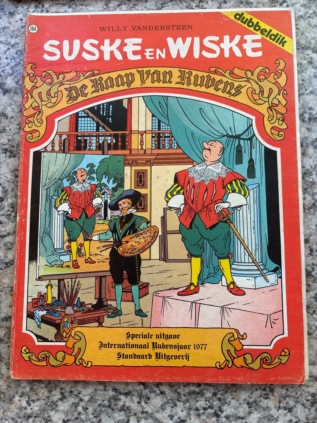 Suske en Wiske - De Kaap van Rubens (dubbeldik), Eén stripboek, Ophalen, Gelezen