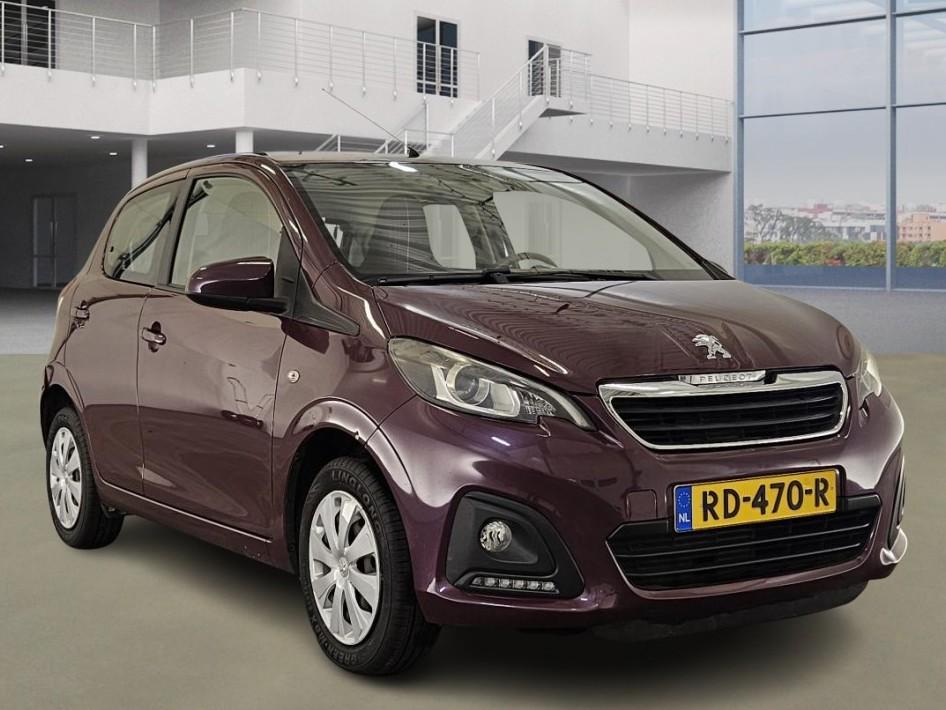 Peugeot 108 1.0 e-VTi Blue Lion 1e Eig. 45.400 km +NAP NL-au, Stof, Gebruikt, Euro 6, Overige kleuren
