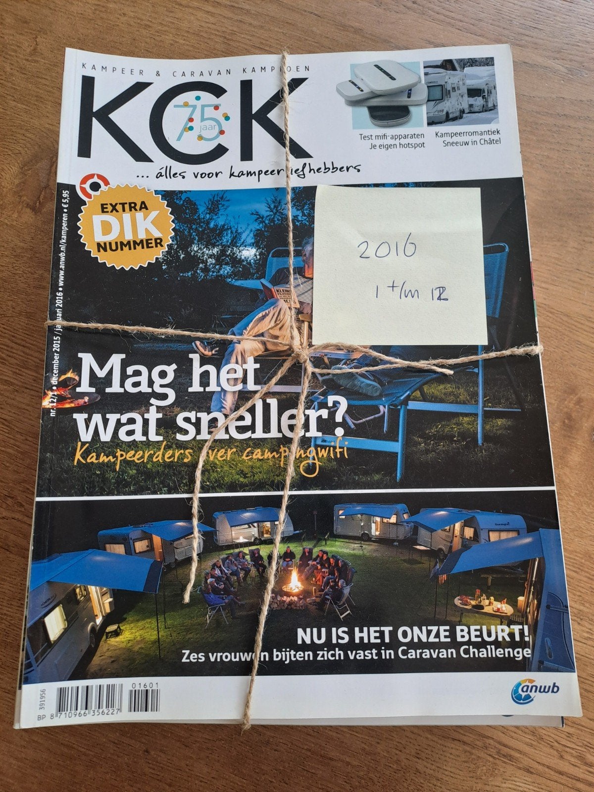 KCK Kampeer & Caravan Kampioen tijdschriften 2016, Ophalen of Verzenden, Zo goed als nieuw