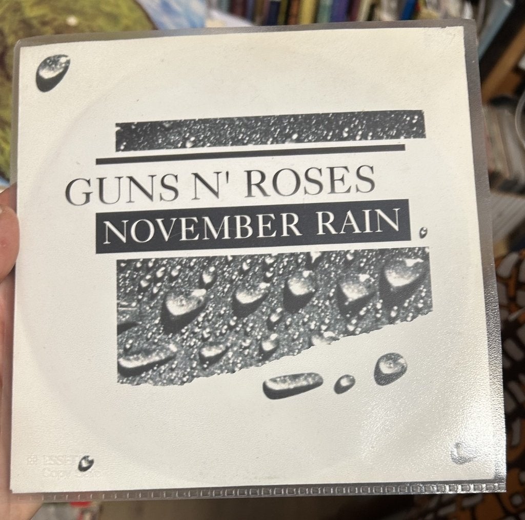 Guns 'N Roses: November Rain (vinylsingle), Ophalen of Verzenden, Zo goed als nieuw, 7 inch, Rock en Metal