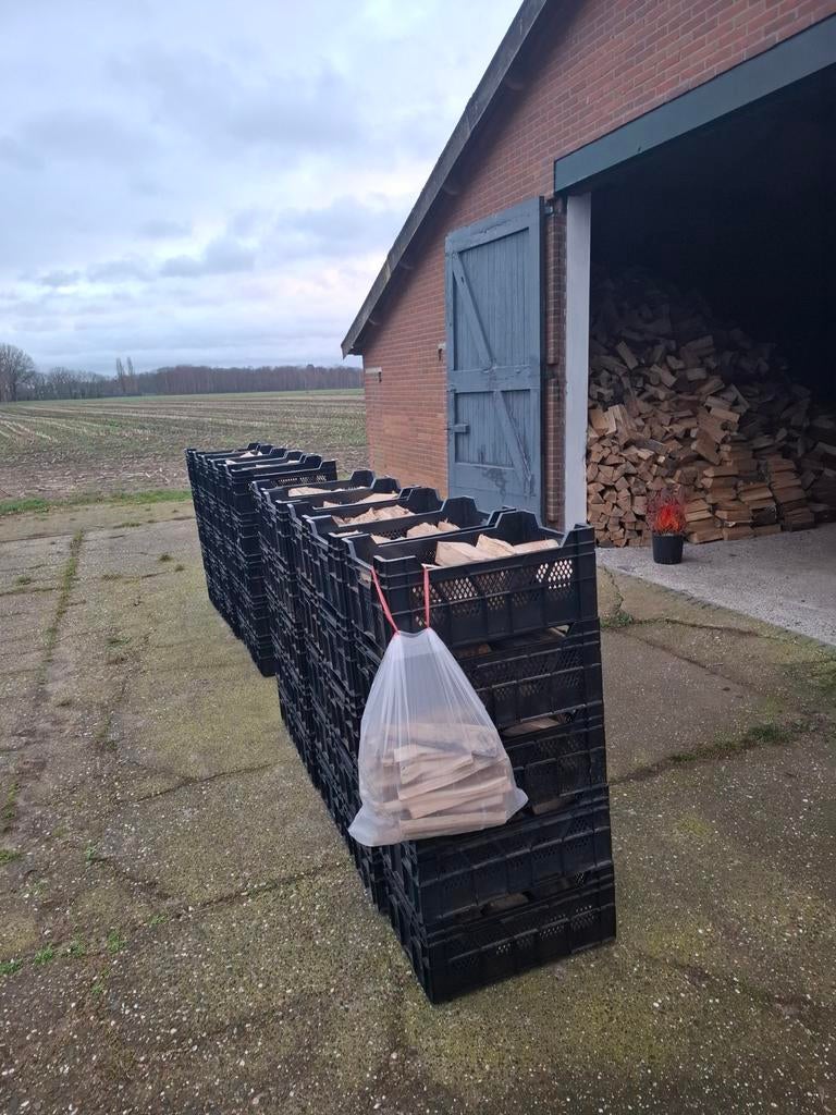 Haardhout per krat of kuub, Minder dan 3 m³, Ophalen