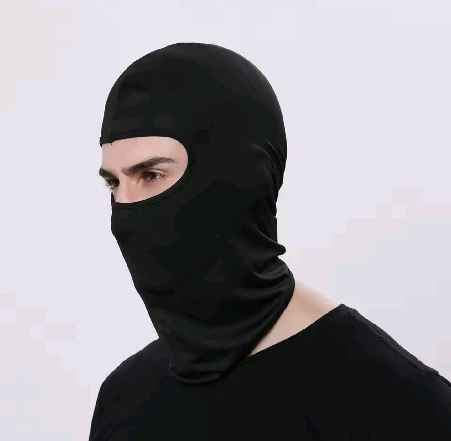 Balaclava Helmmuts Bivakmuts Zwart, Motoren, Kleding | Motorkleding, Ophalen of Verzenden