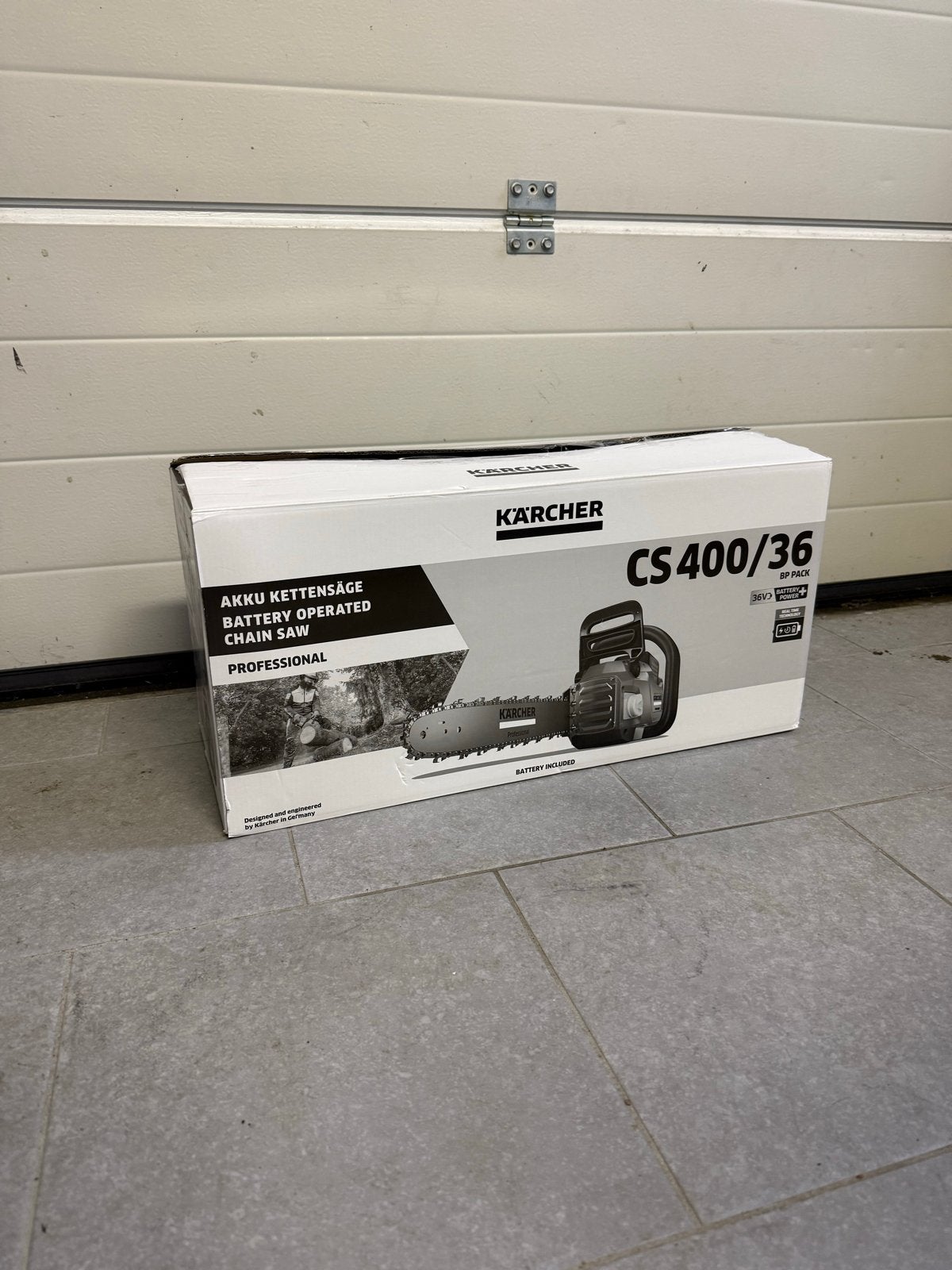 Kärcher CS 400/36 Accu Kettingzaag - Nieuw in doos, Ophalen of Verzenden, Nieuw, Boomzaag