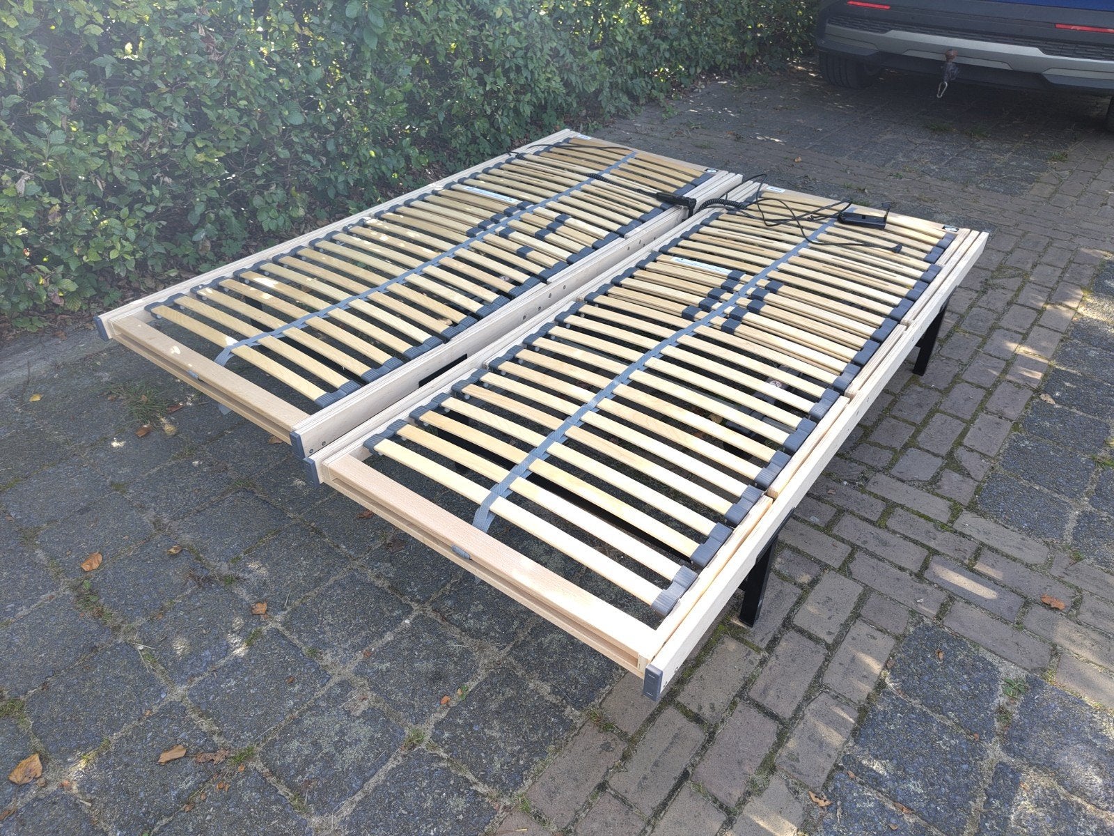 2x elektrisch verstelbare bedbodems  80x200, Ophalen, Zo goed als nieuw, 80 cm, Bedbodem