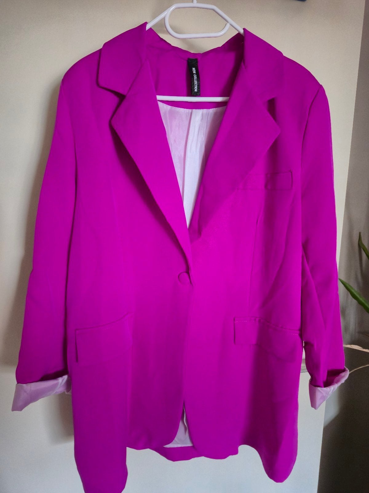 Paarse blazer maat xl, Paars, Maat 46/48 (XL) of groter, Nieuw, Ophalen of Verzenden