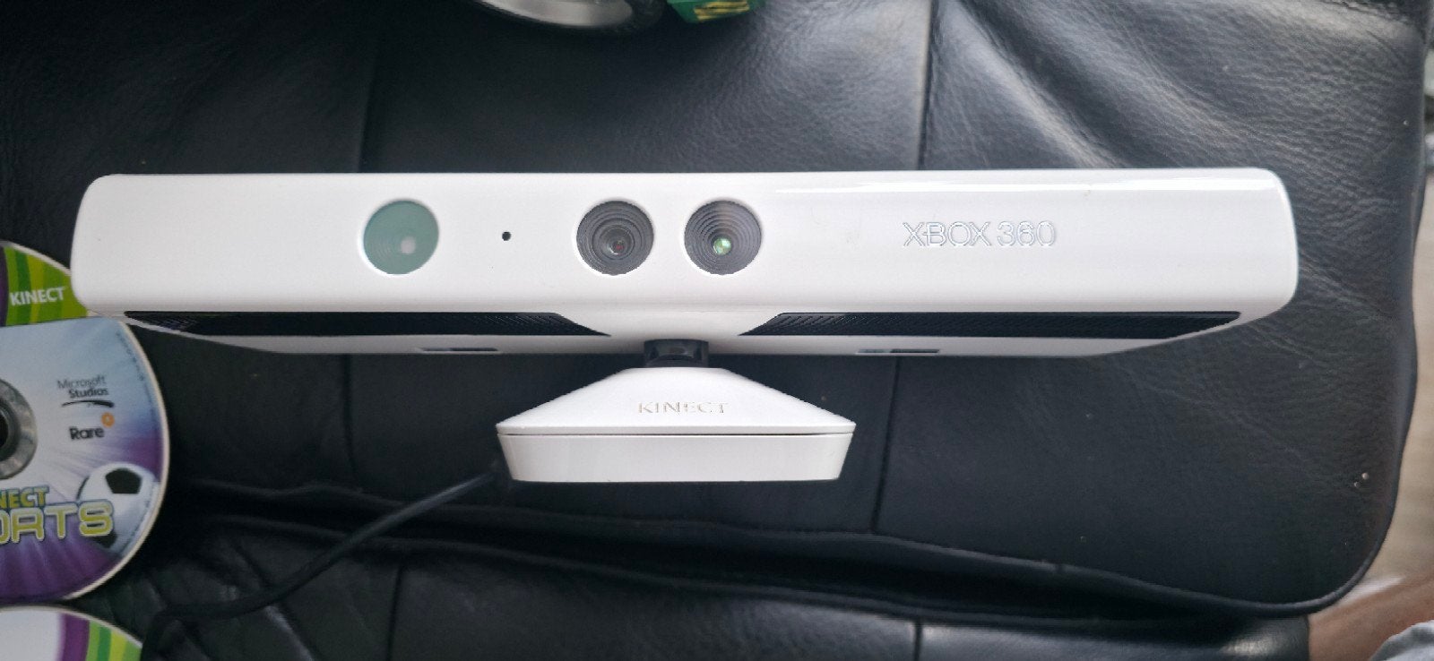 Xbox 360 Kinect Sensor met 4 spellen, Gebruikt, Ophalen of Verzenden, 3 spelers of meer, Sport