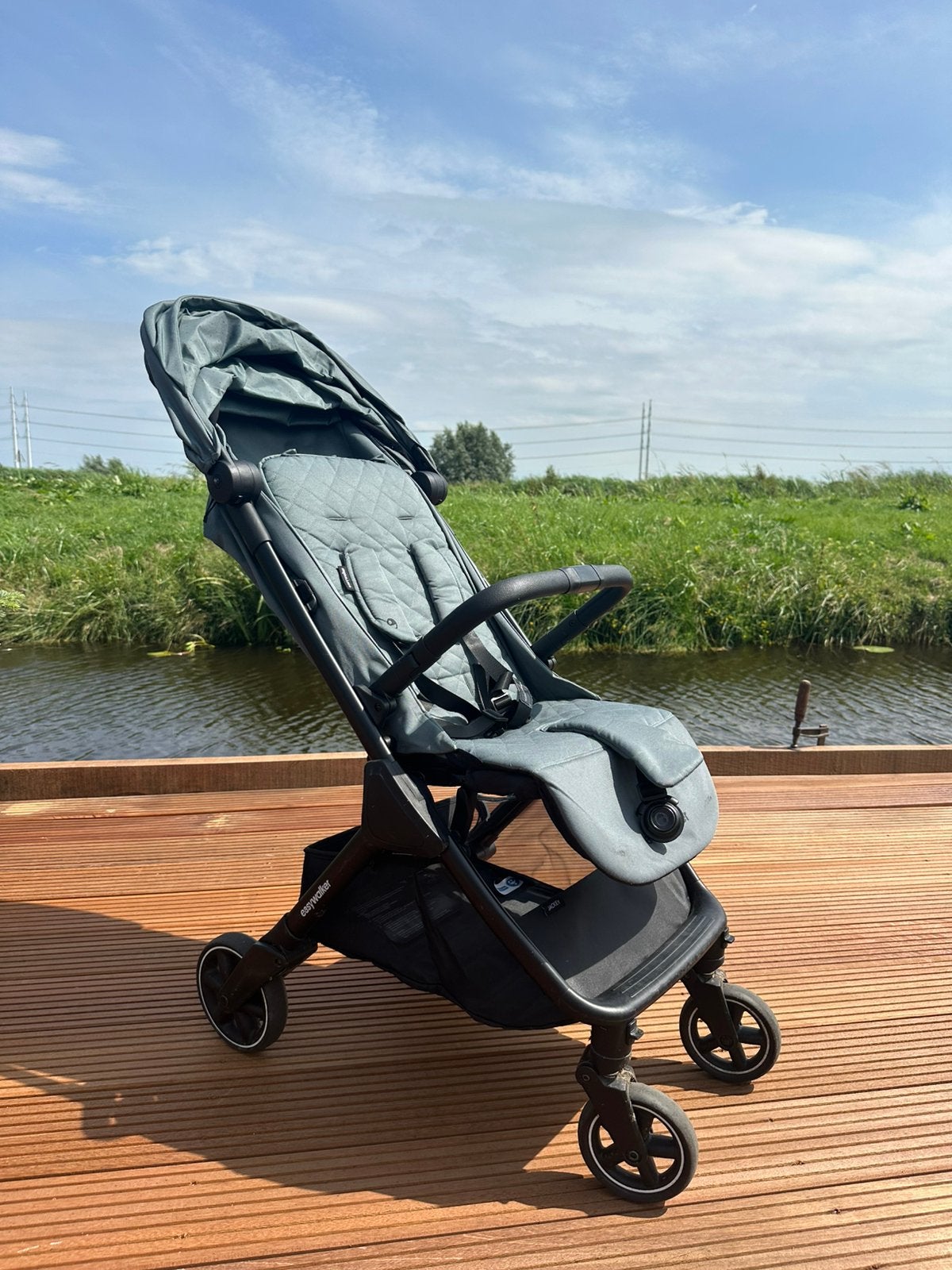 Easywalker buggy, Ophalen, Zo goed als nieuw, Verstelbare rugleuning