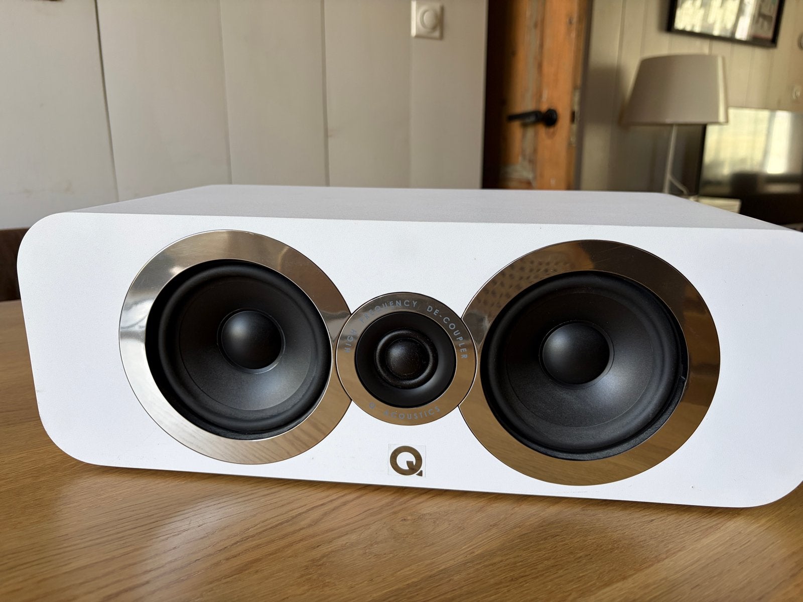 Q acoustics 3090 ci center speaker, Ophalen of Verzenden, 60 tot 120 watt, Center speaker, Overige merken