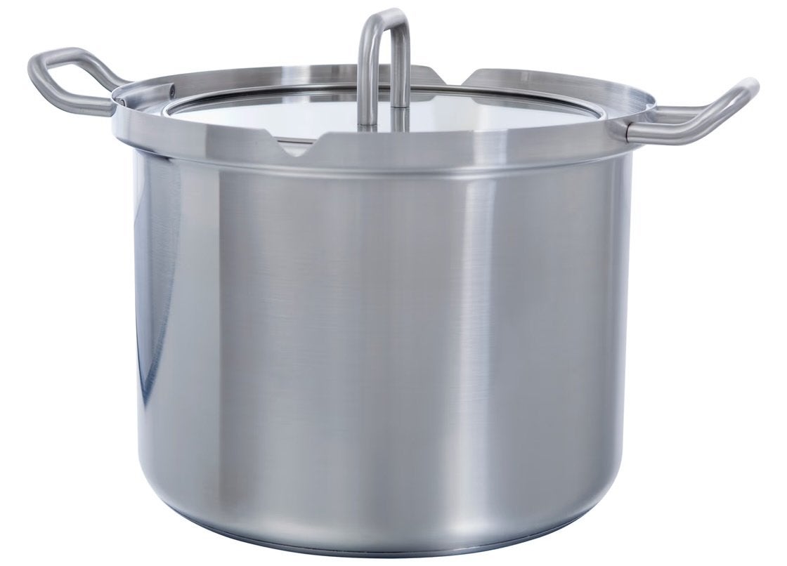 BK Soeppan Q-linair Classic 7,5 liter RVS, Huis en Inrichting, Keuken | Potten en Pannen, Afgietsysteem, BK, Nieuw, Ophalen of Verzenden
