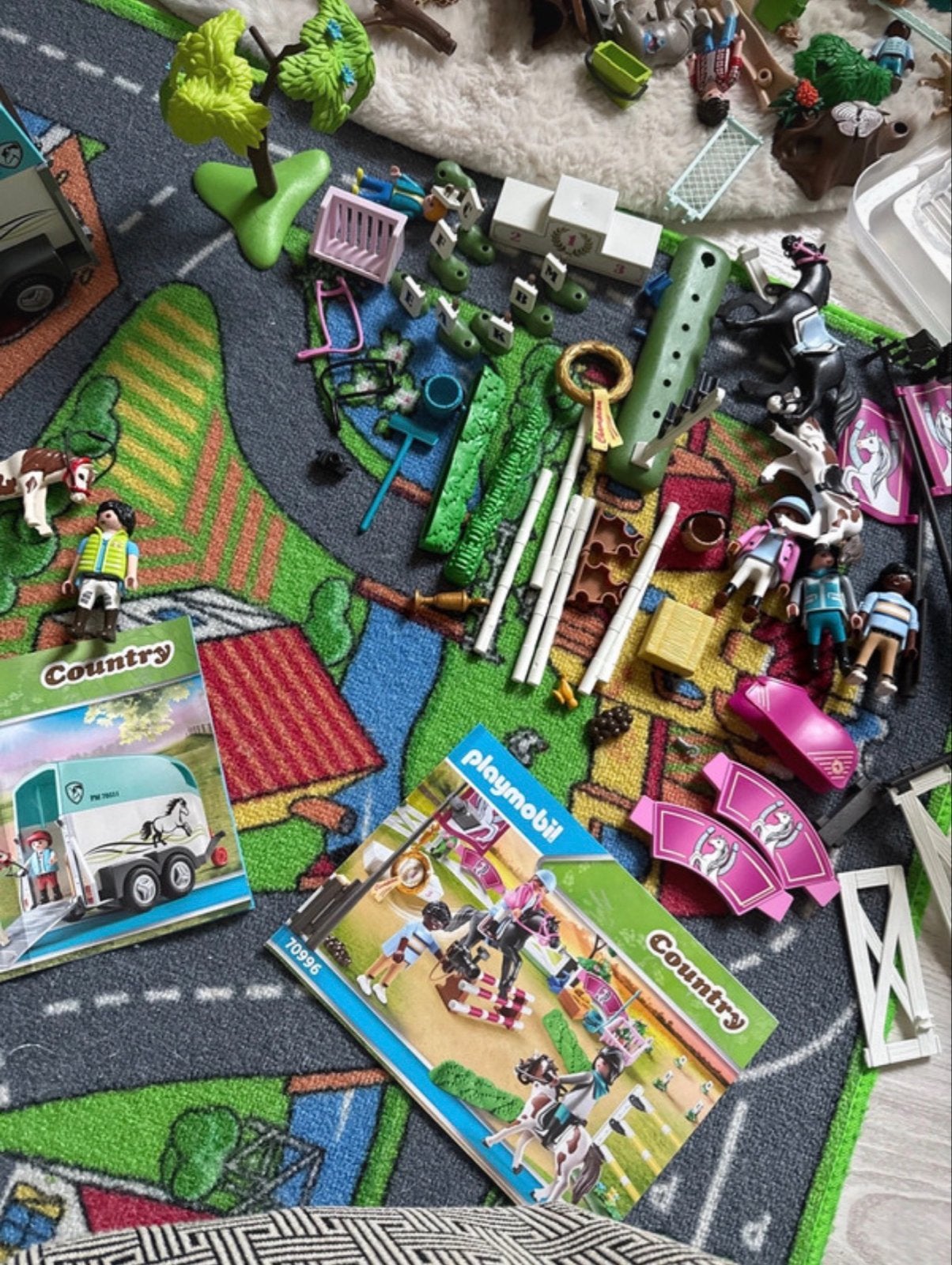 2 Playmobil Country sets - Nagenoeg compleet, Gebruikt, Complete set, Voertuig, Ophalen of Verzenden