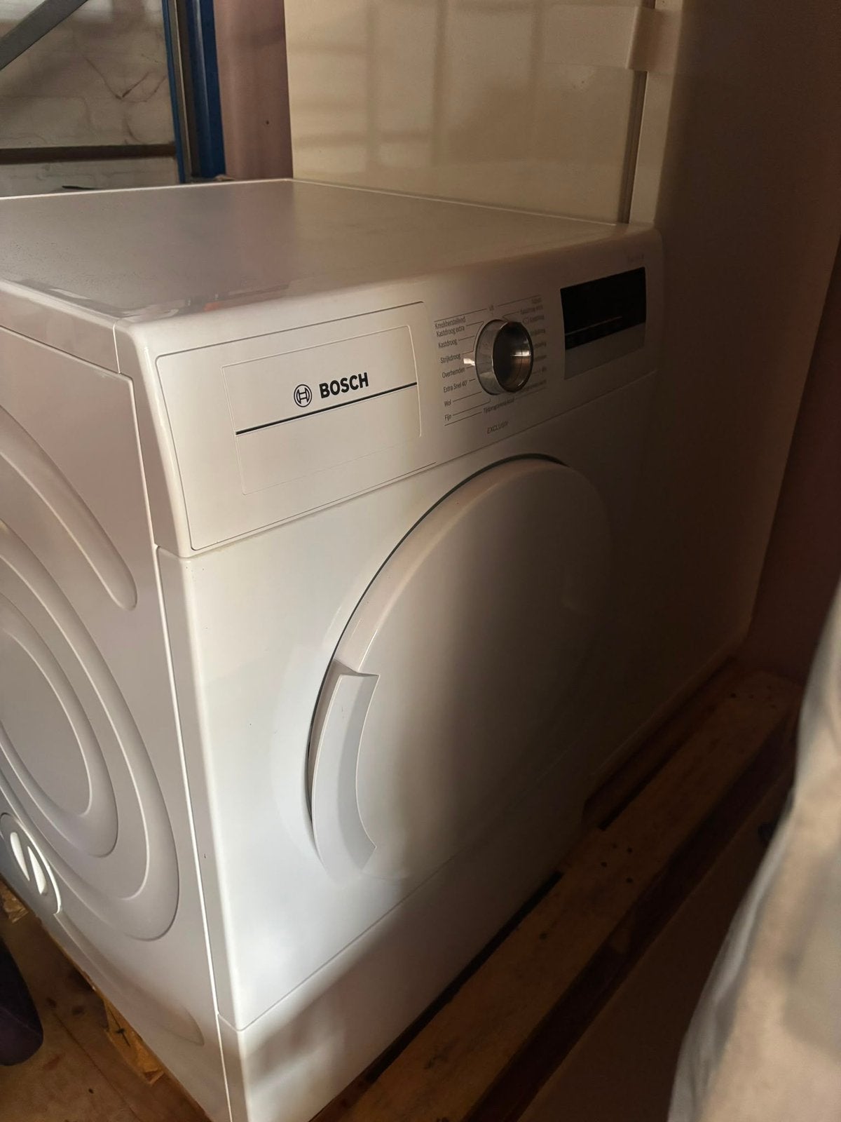 Goedwerkende Bosch droger 4 serie WTA73901NL 7kg, Ophalen, 6 tot 8 kg, Gebruikt, Minder dan 85 cm