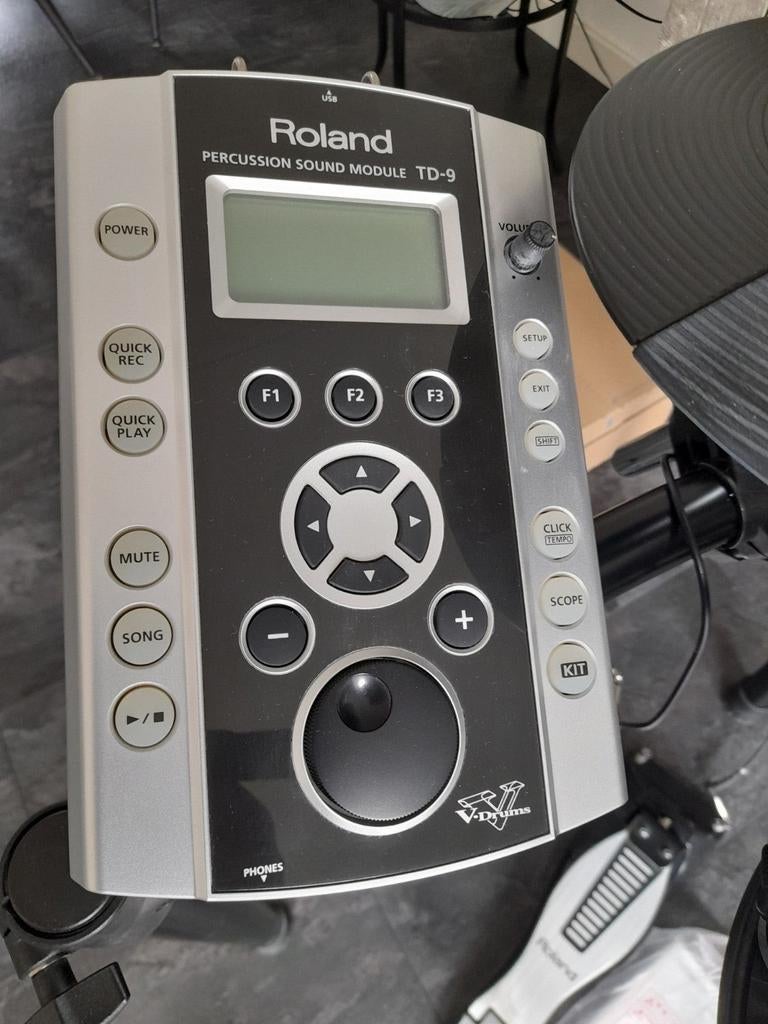 Roland td 9 kvx met gaasvellen geheel compleet, Ophalen of Verzenden, Zo goed als nieuw, Drums of Percussie