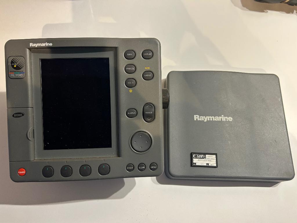 Raymarine set, Watersport en Boten, Ophalen, Gebruikt, Kaartplotter of Fish Finder
