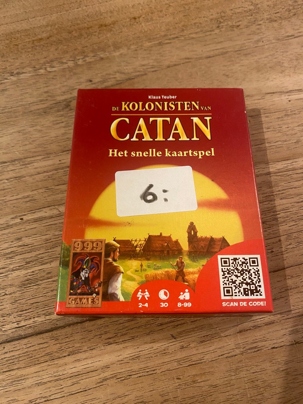 999 games De kolonisten van Catan Het snelle kaartspel, zgan, Ophalen of Verzenden, Zo goed als nieuw