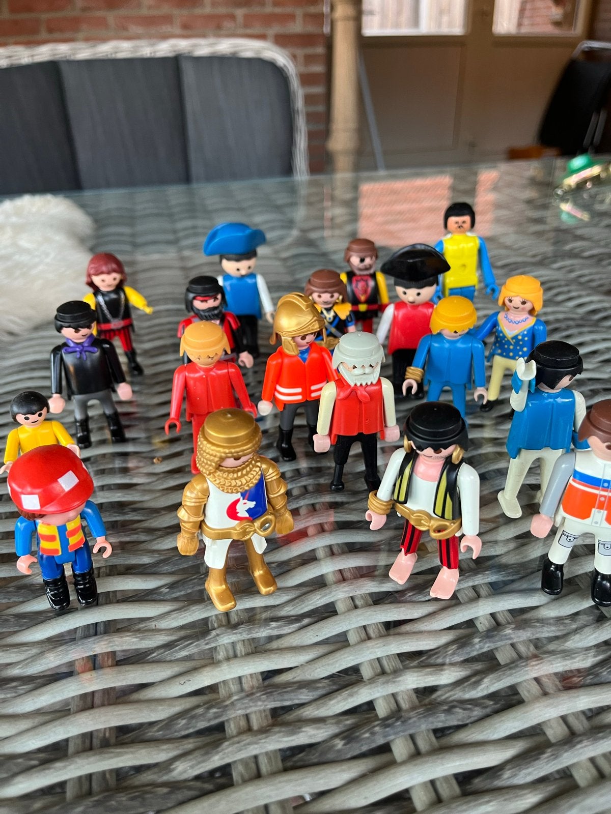 Vintage Playmobil poppetjes - 40 jaar oud, Kinderen en Baby's, Gebruikt, Losse onderdelen, Ophalen of Verzenden, Figuren