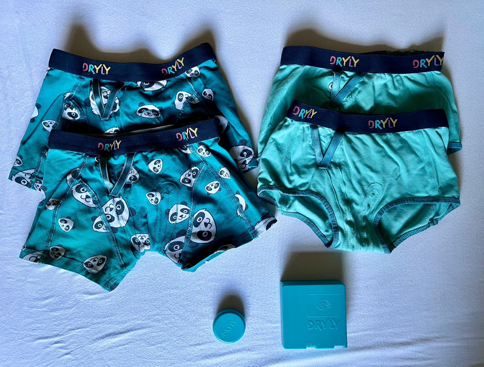 Dryly plaswekker met onderbroeken, Kinderen en Baby's, Kinderkleding | Overige, Ophalen of Verzenden, Gebruikt, Jongen of Meisje